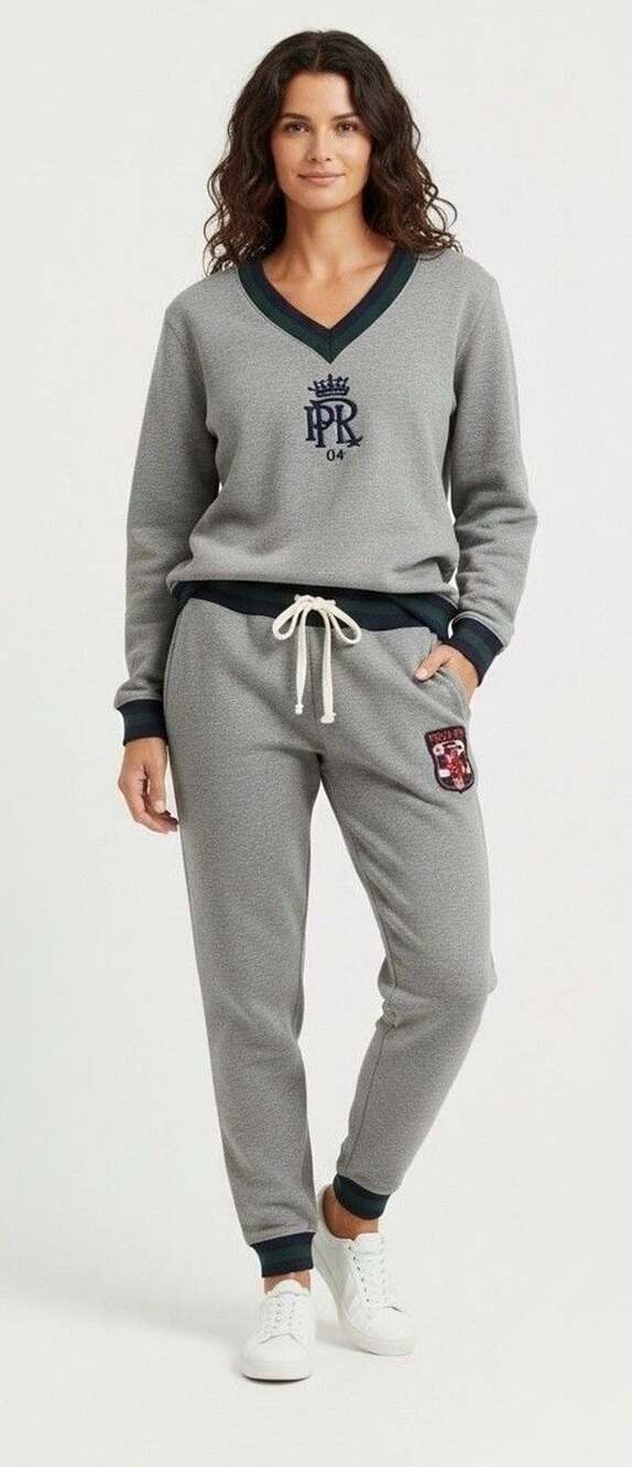 Polo Ralph Lauren Sweatshirt Set Size L&M Gray